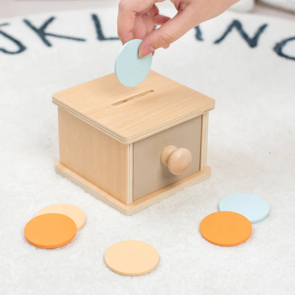 Montessori Coin Ball Drum