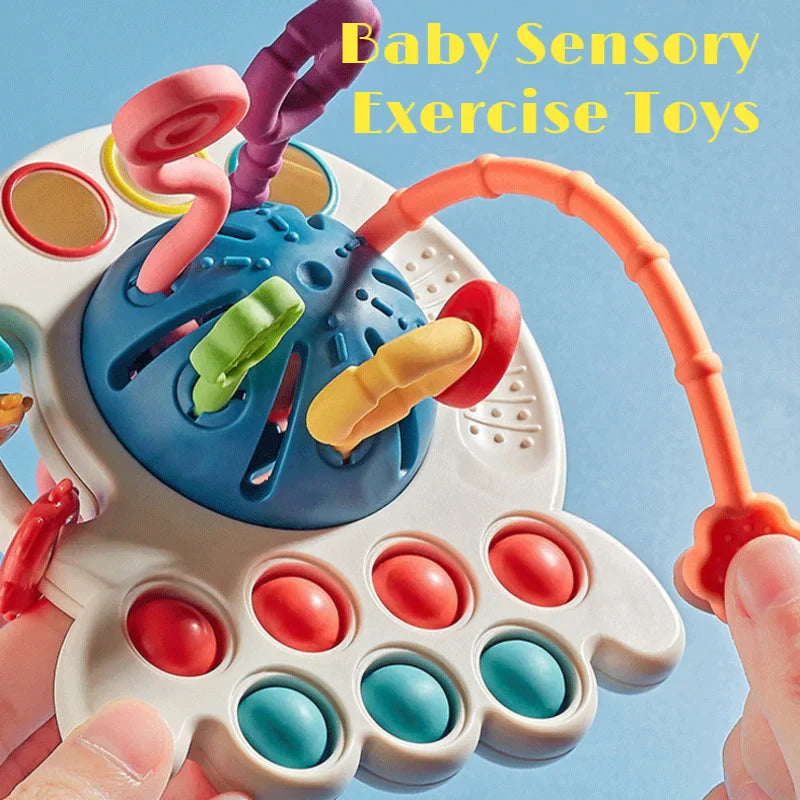 Montessori Pull String Educational Toy