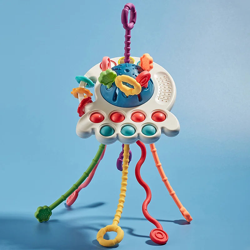 Montessori Pull String Educational Toy