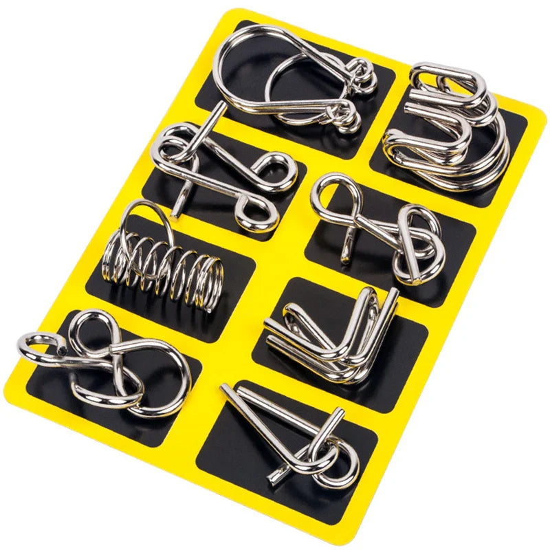 Montessori Puzzle Wire IQ Training Set