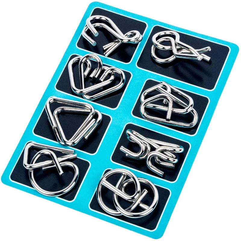 Montessori Puzzle Wire IQ Training Set