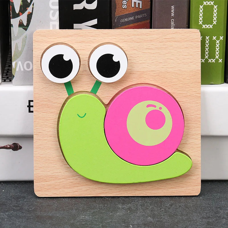 Montessori Wooden Puzzle