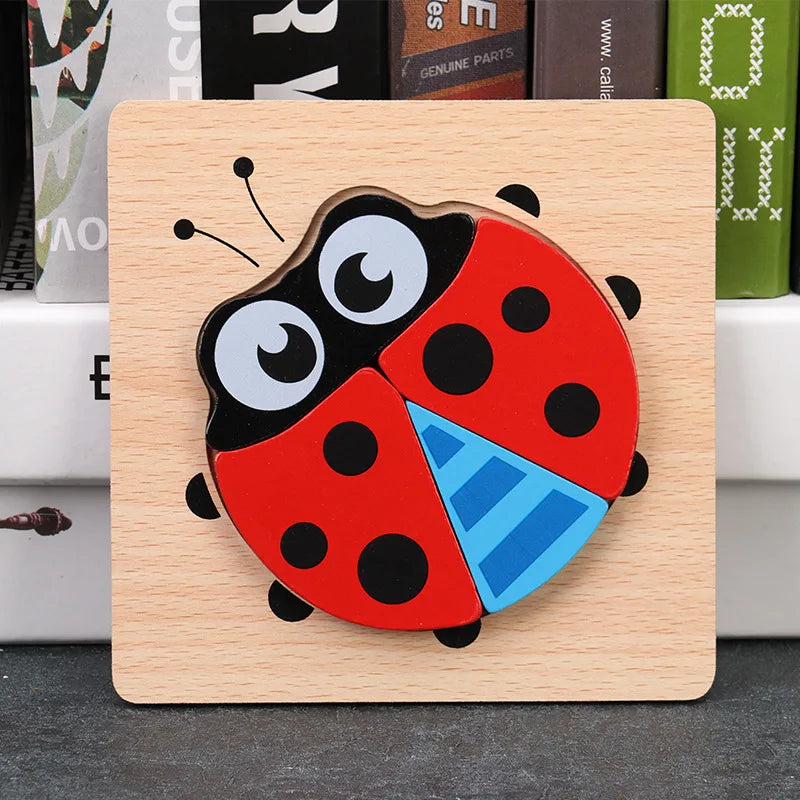 Montessori Wooden Puzzle