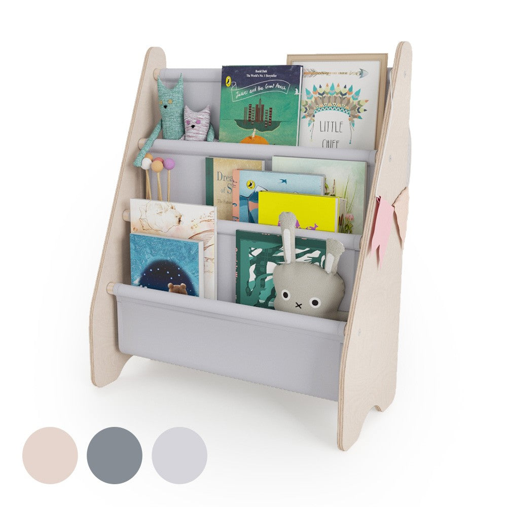 MAMOI® Bücherregal für kinder, Bücherkiste für kinderzimmer, Book shelf, Buchregal, Wandregal kinderregal, Kinderbücherregal, Bücherbank aus holz, Kindermöbel für kleines kind montessori