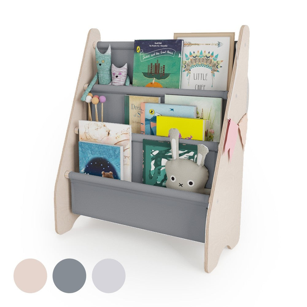 MAMOI® Bücherregal für kinder, Bücherkiste für kinderzimmer, Book shelf, Buchregal, Wandregal kinderregal, Kinderbücherregal, Bücherbank aus holz, Kindermöbel für kleines kind montessori