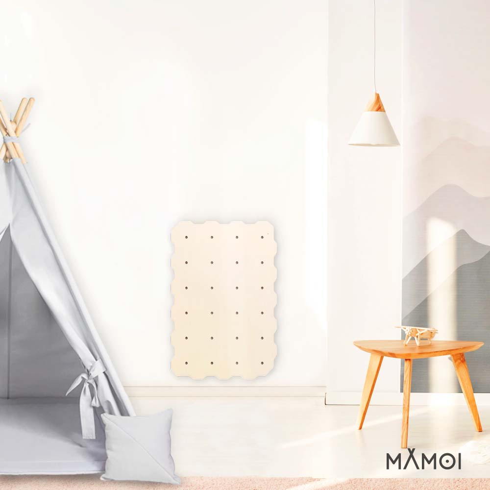 MAMOI® Kletterwand für kinderzimmer, Klettergerüst und spielgeräte indoor, Klettern für kinder, Klettersteine, Kletterturm, Turngeräte, Montessori