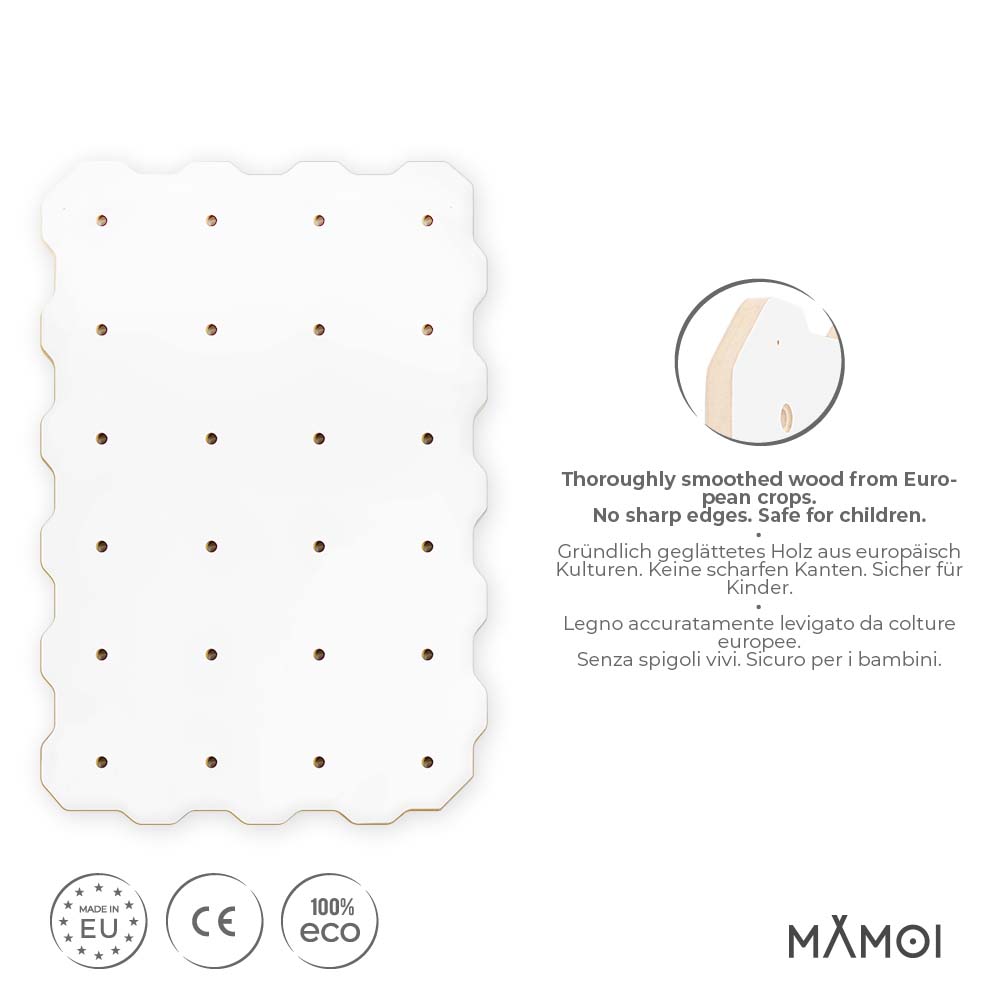 MAMOI® Kletterwand für kinderzimmer, Klettergerüst und spielgeräte indoor, Klettern für kinder, Klettersteine, Kletterturm, Turngeräte, Montessori