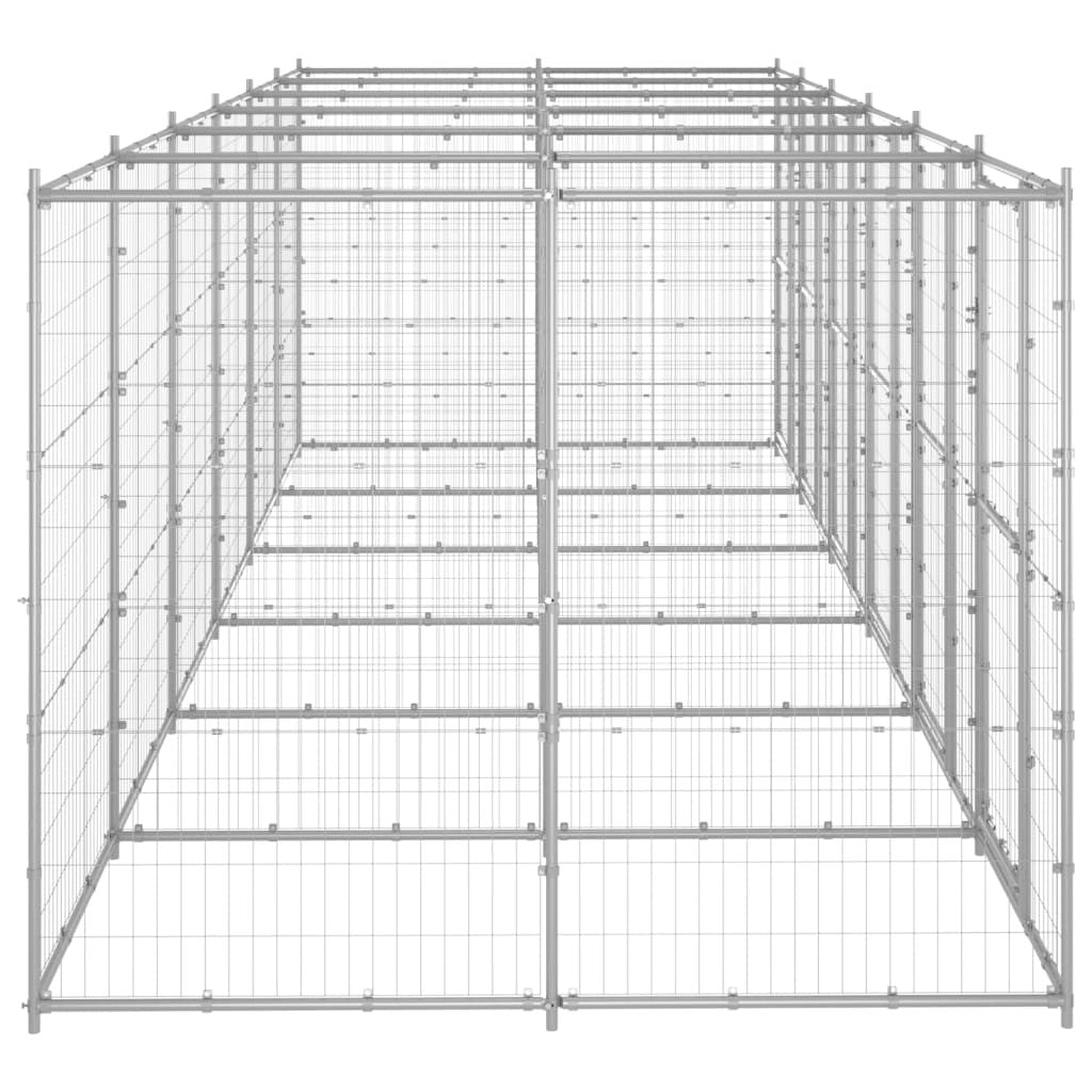 Outdoor Large dog kennel Galvanized steel