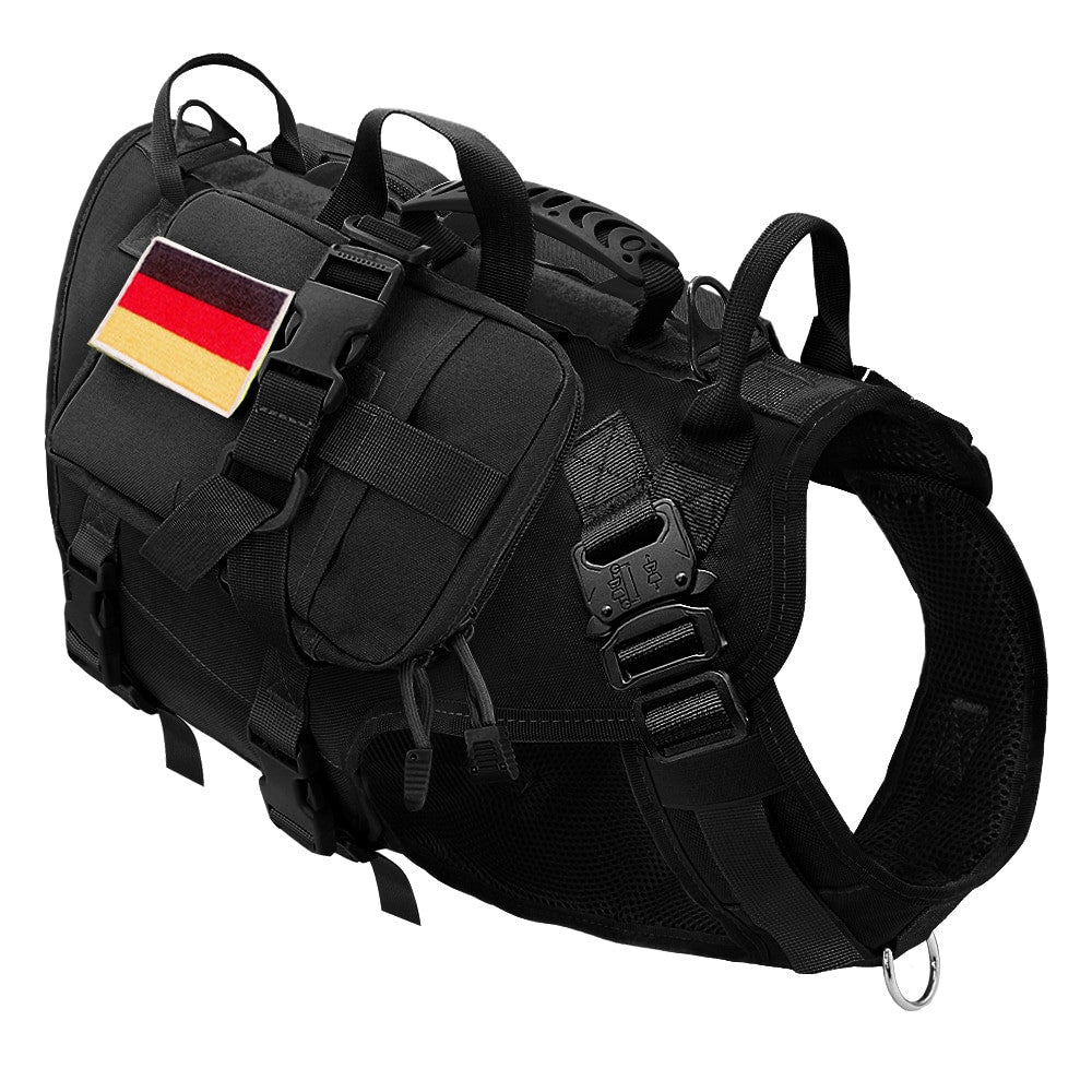 Tactical Dog Harness Military No Pull Pet Harness Vest