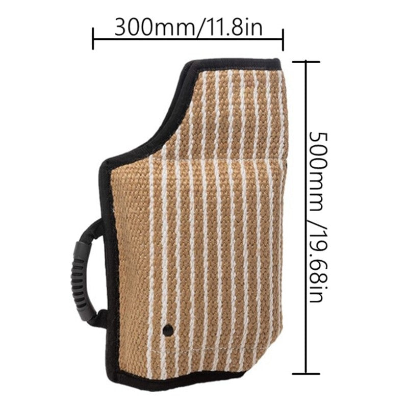 Strong Jute Dog Bite Sleeve Tug Work Puppy Training
