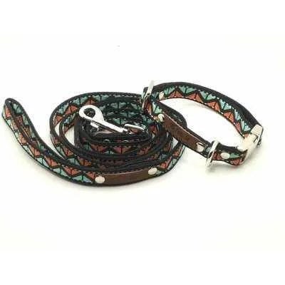Finnigan's Regal Dog Lead hand made