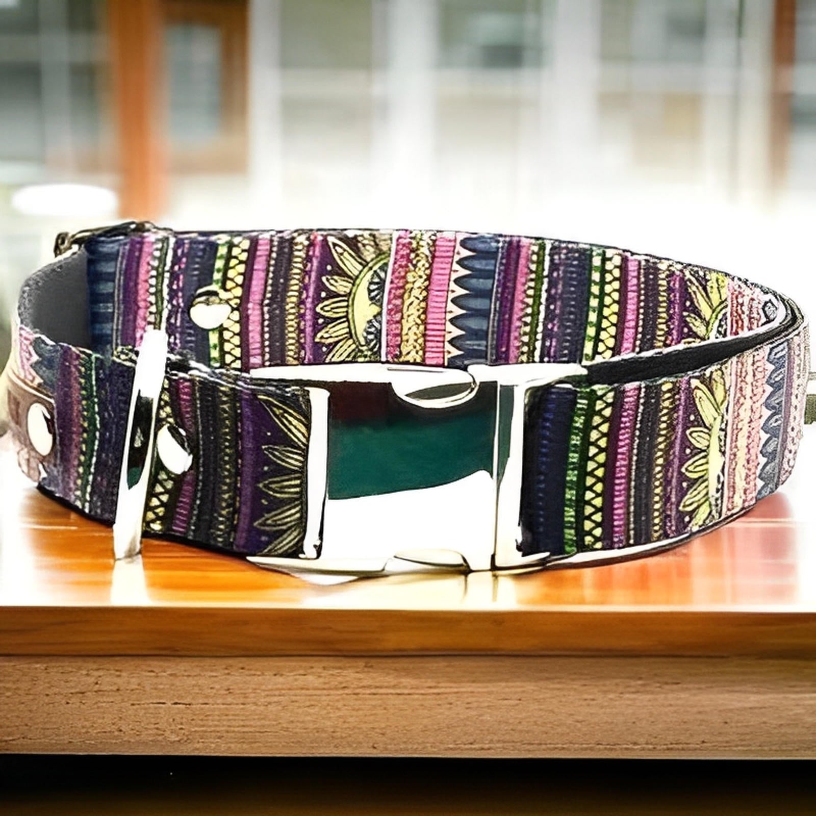 Regal Pooch Cotton Dog Collar  Finnigans Play Pen