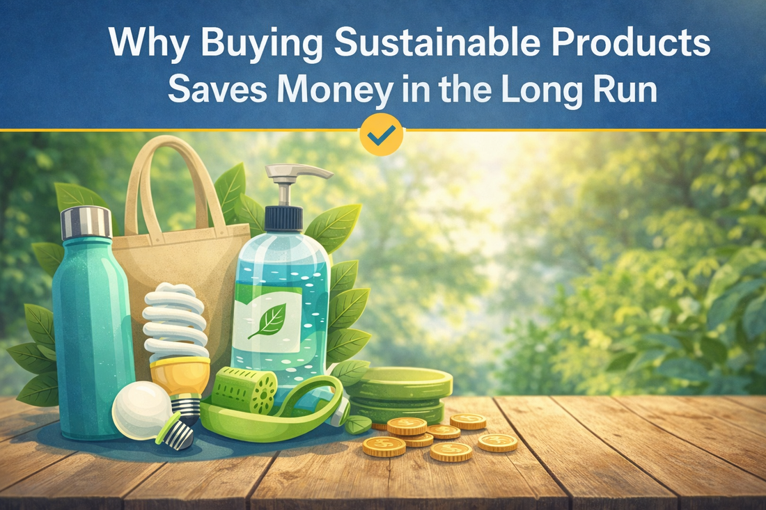 Why Buying Sustainable Products Saves Money in the Long Run