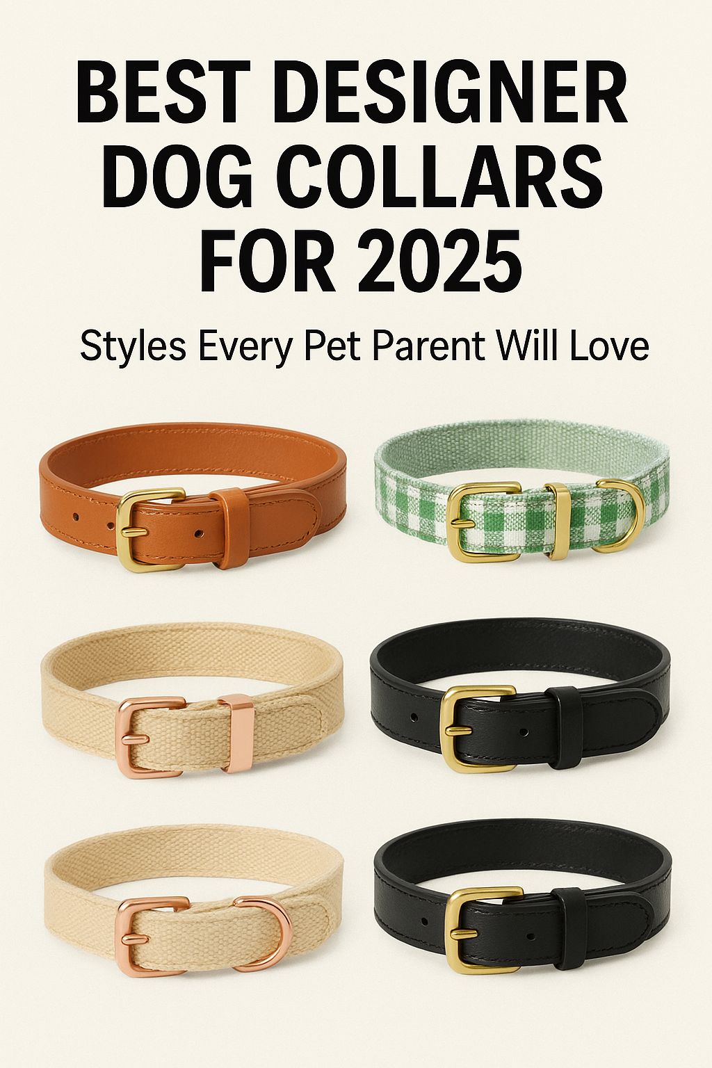 Best Designer Dog Collars for 2025: Styles Every Pet Parent Will Love