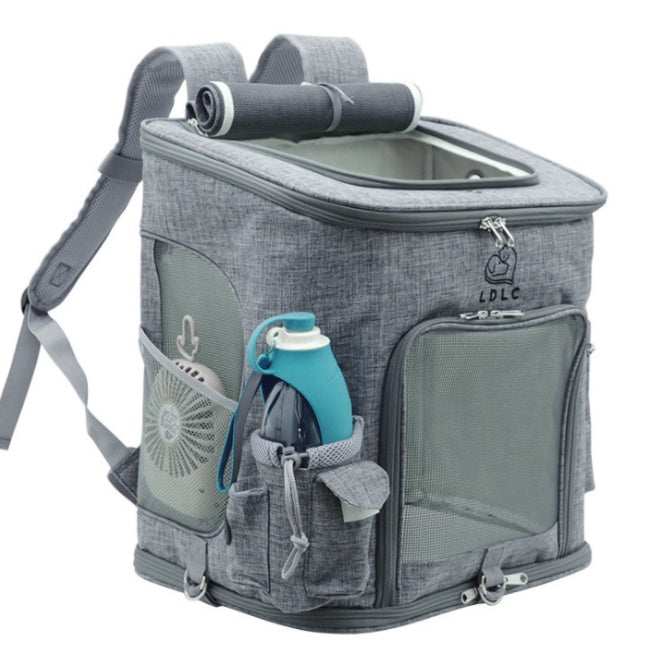 Transparent Portable Cat Backpack Pet Bag - Nestkin Store