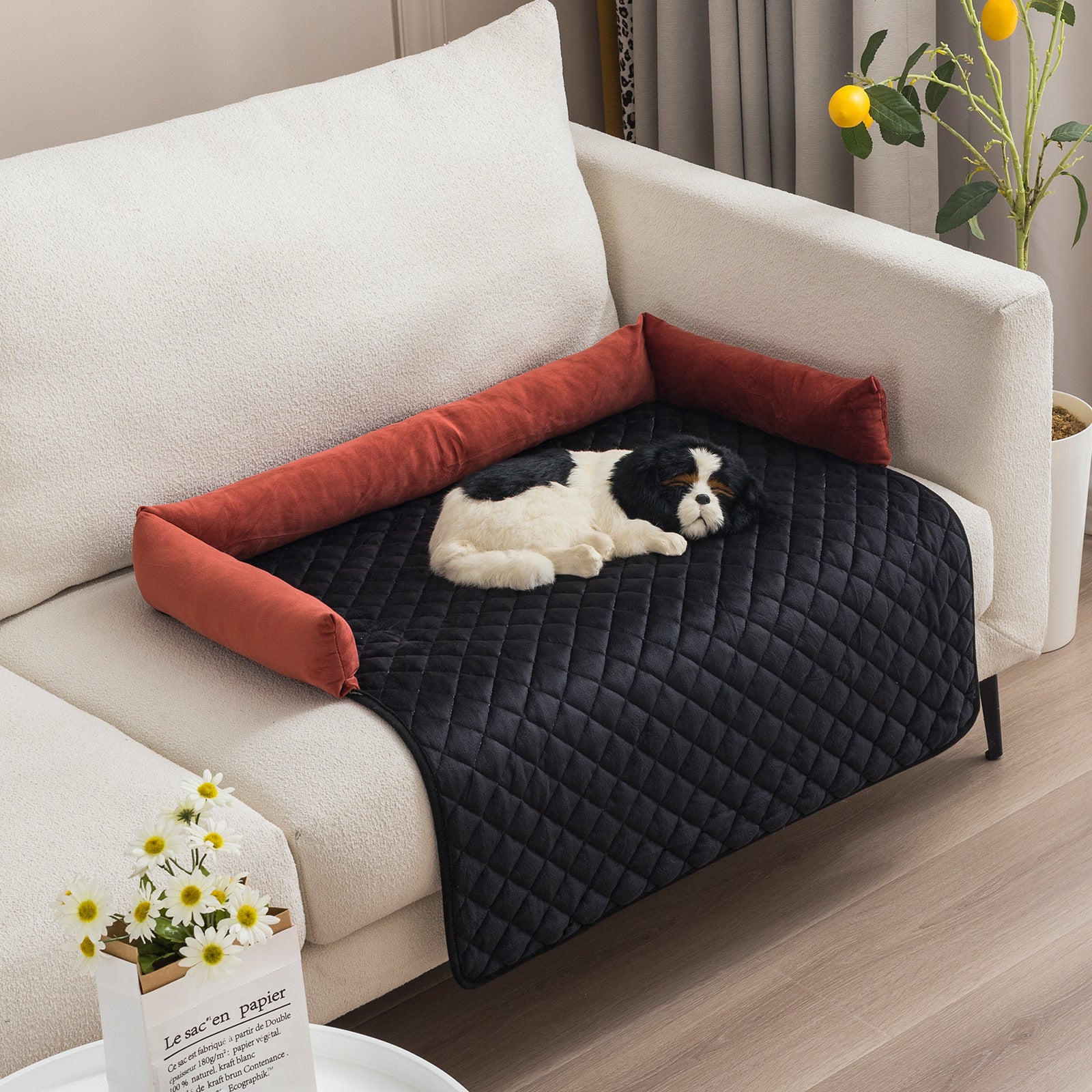 Pet Dog Sofa Bed Dog Beds For Large Dogs Cushion Warm Cat Beds Mat Furniture Protector Dog Sofa - Nestkin Store