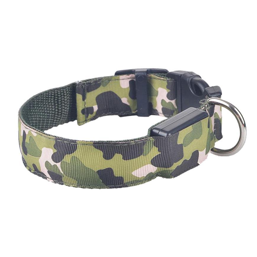 Camouflage pet supplies luminous dog collar - Nestkin Store