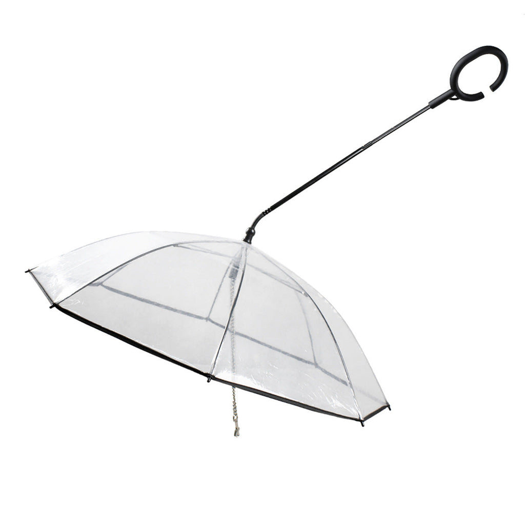 Hot Selling Transparent Pet Supplies Adjustable Pet C Type Umbrella - Nestkin Store