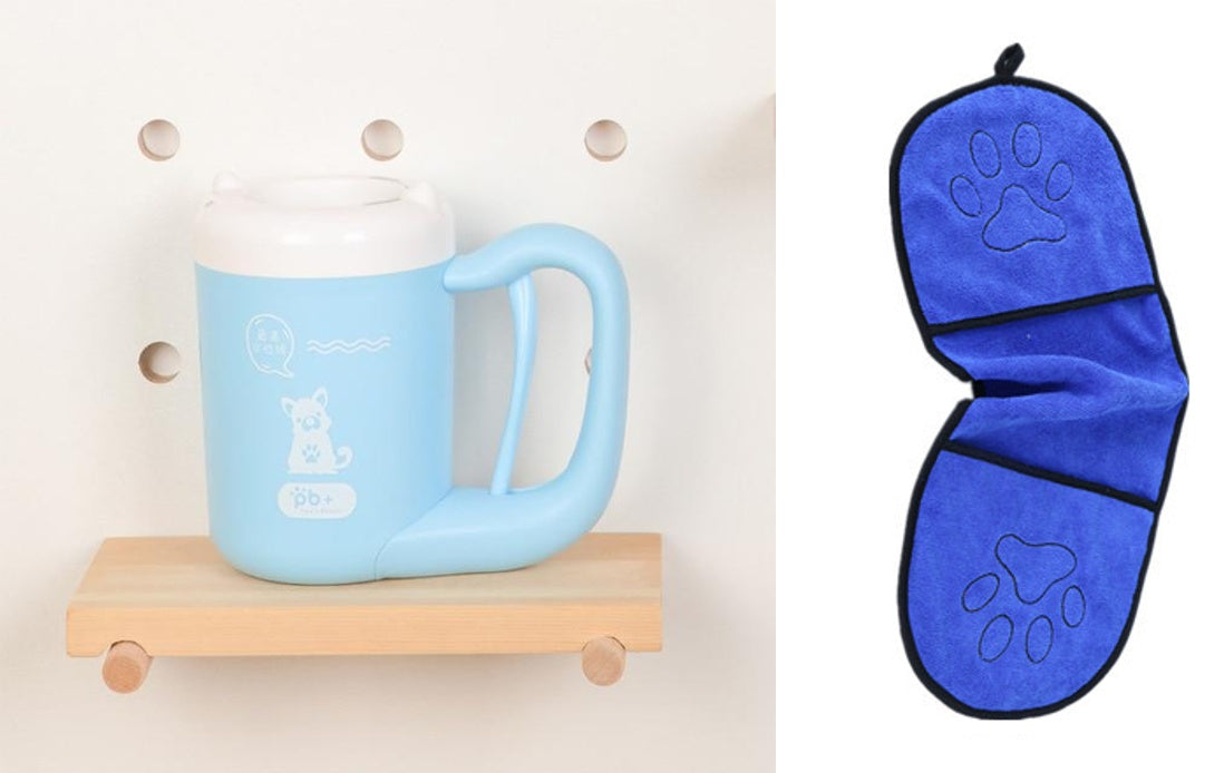 Pet Cat Dog Foot Clean Cup Cleaning Tool Silicone Washing Brush Paw Washer - Nestkin Store