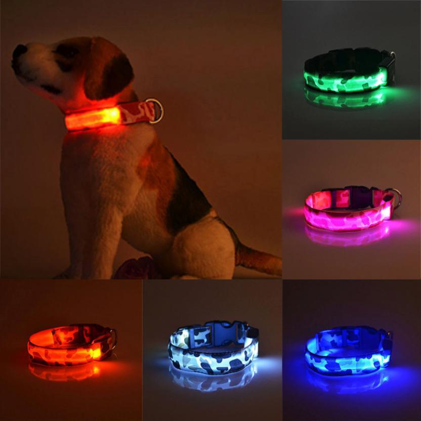 Camouflage pet supplies luminous dog collar - Nestkin Store