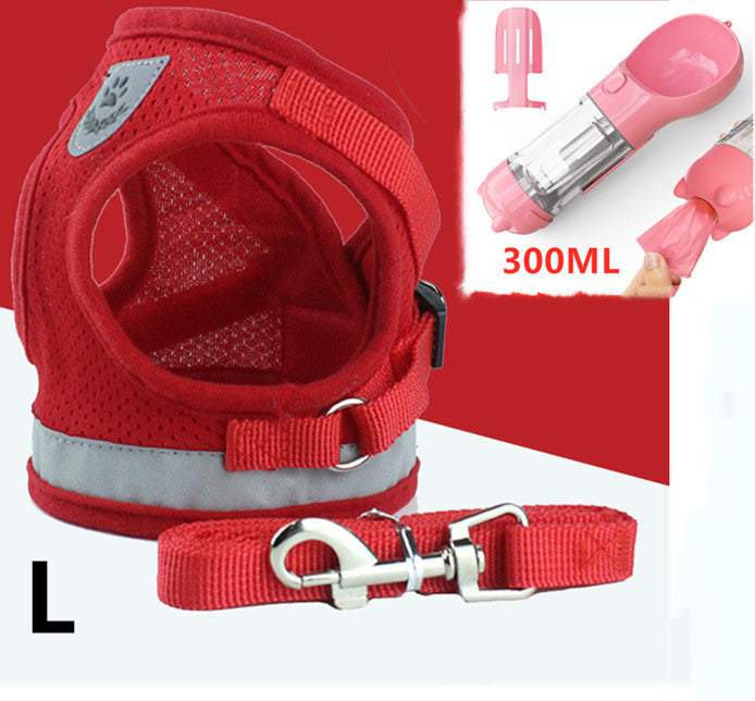 Pet Leash Breathable Mesh Chest Back - Nestkin Store