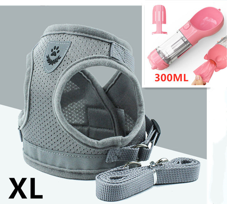 Pet Leash Breathable Mesh Chest Back - Nestkin Store