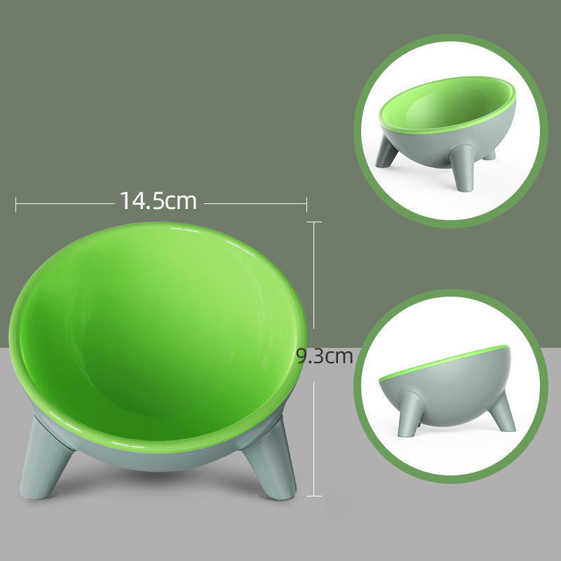 Cat Dog Bowl With Stand Pet Feeding Food Bowls Dogs Bunny Rabbit Nordic Color Feeder Product Supplies Pet Accessories - Nestkin Store