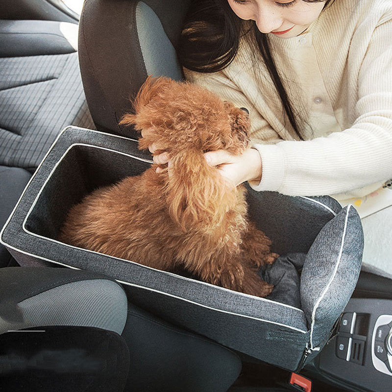Car Safety Cat Dog Bed Travel Central Control Pet Seat Transport Dog Carrier - Nestkin Store