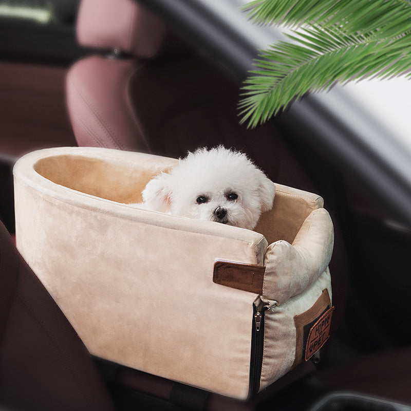 Car Safety Cat Dog Bed Travel Central Control Pet Seat Transport Dog Carrier - Nestkin Store