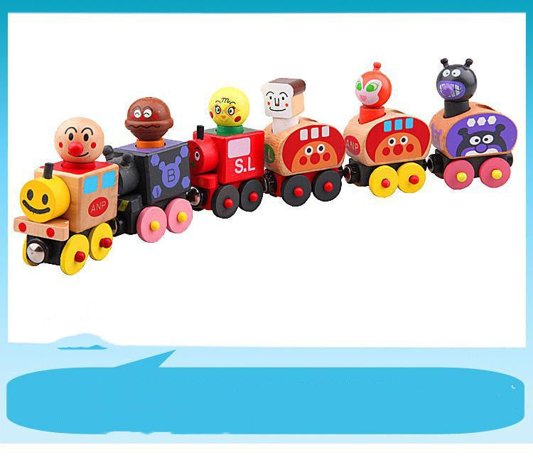 Train Puppet Toy Shape Recognition Model Toy - Nestkin Store