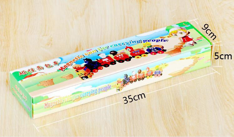 Train Puppet Toy Shape Recognition Model Toy - Nestkin Store