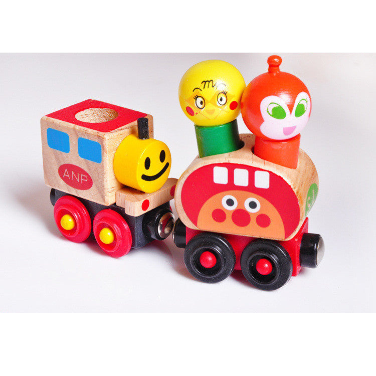 Train Puppet Toy Shape Recognition Model Toy - Nestkin Store