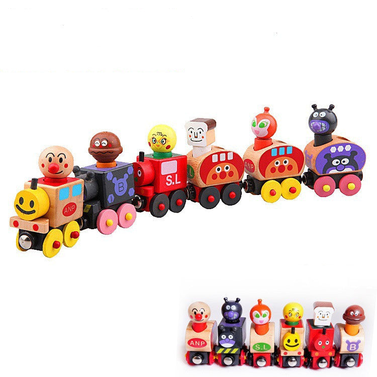 Train Puppet Toy Shape Recognition Model Toy - Nestkin Store