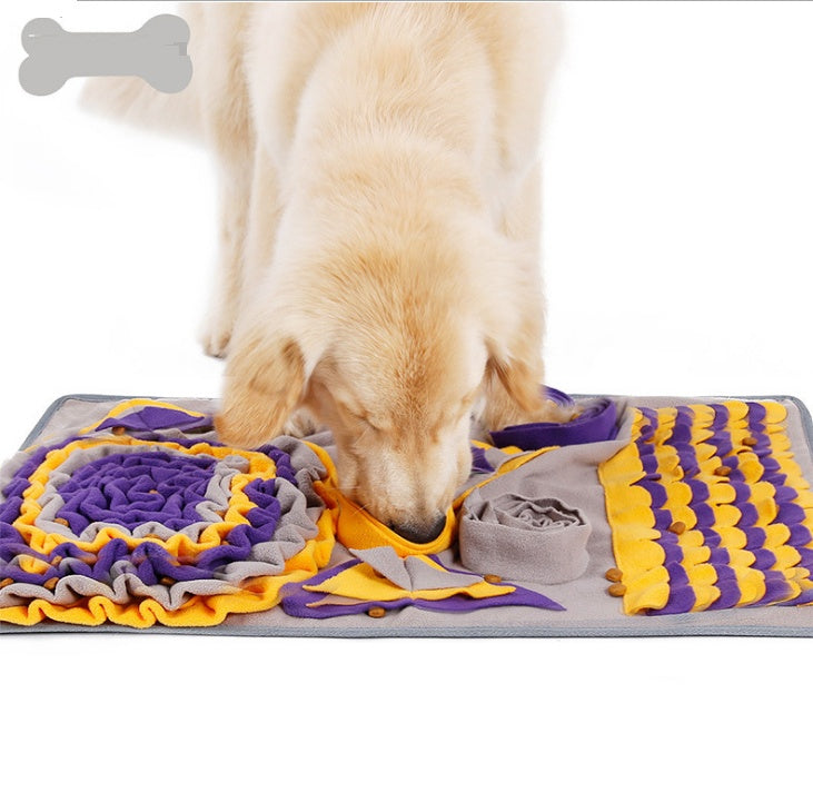Pet Sniffing Pad Training Blanket Feeding Mat Dog Foraging Skills Toys Pet Activity Training Blanket - Nestkin Store
