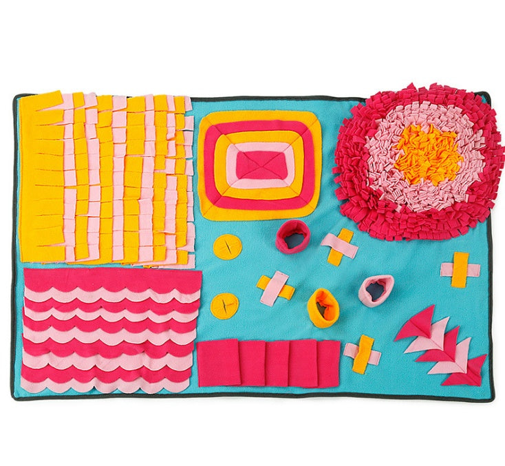 Pet Sniffing Pad Training Blanket Feeding Mat Dog Foraging Skills Toys Pet Activity Training Blanket - Nestkin Store