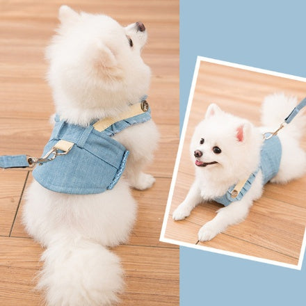 Cute Pet Dog Harness Leash Set - Nestkin Store