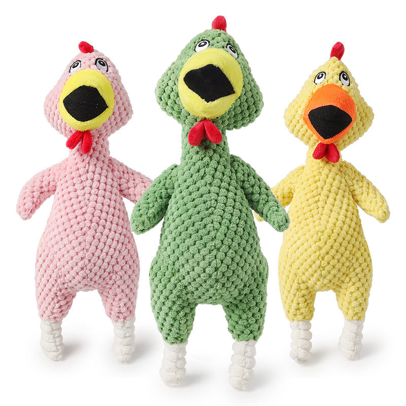 Dog Toys Sounding Pineapple Velvet Sounding Screaming Chicken Pet Products - Nestkin Store