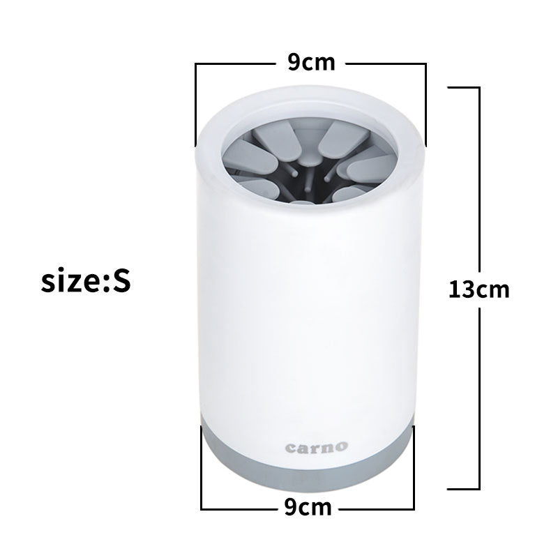 Portable Pet Paw Cleaner Cup Soft Silicone Comb - Nestkin Store