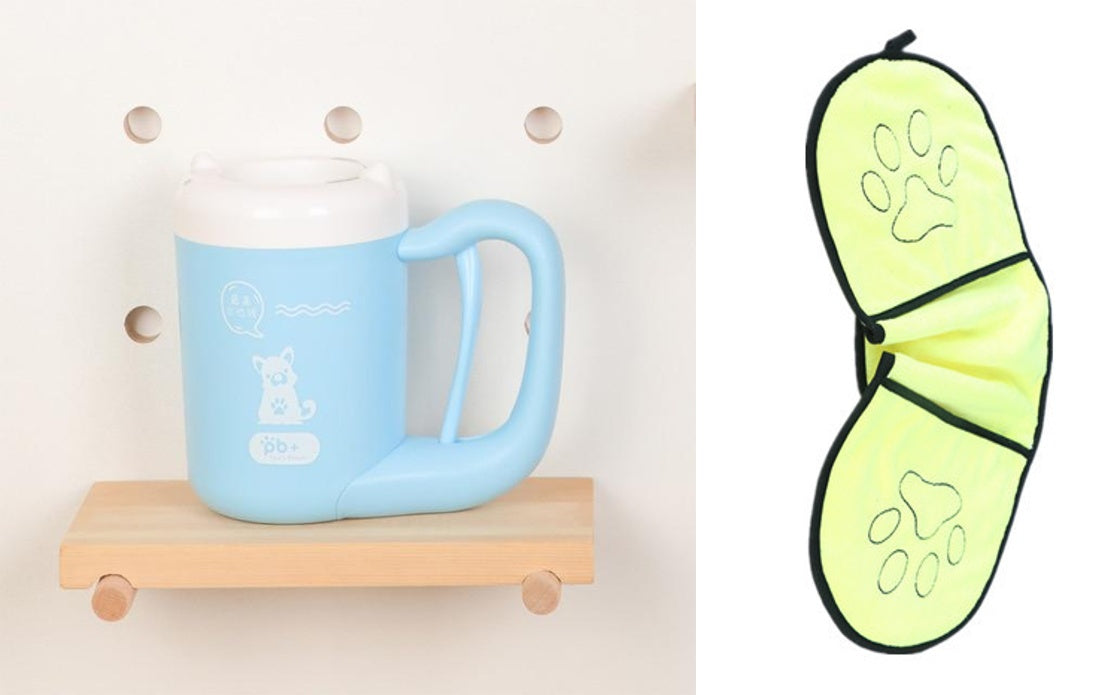 Pet Cat Dog Foot Clean Cup Cleaning Tool Silicone Washing Brush Paw Washer - Nestkin Store