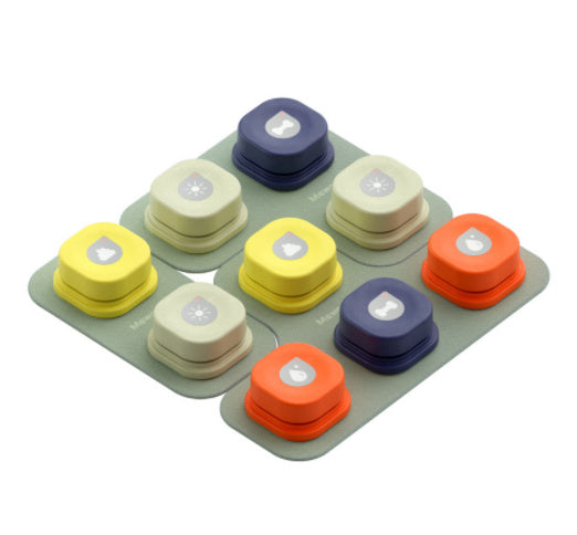 4 Colors Pet Communication Button One-click Prevent Physical Inactivity Recordable Dog Talking Button Toy Cat Toy Pet Products - Nestkin Store