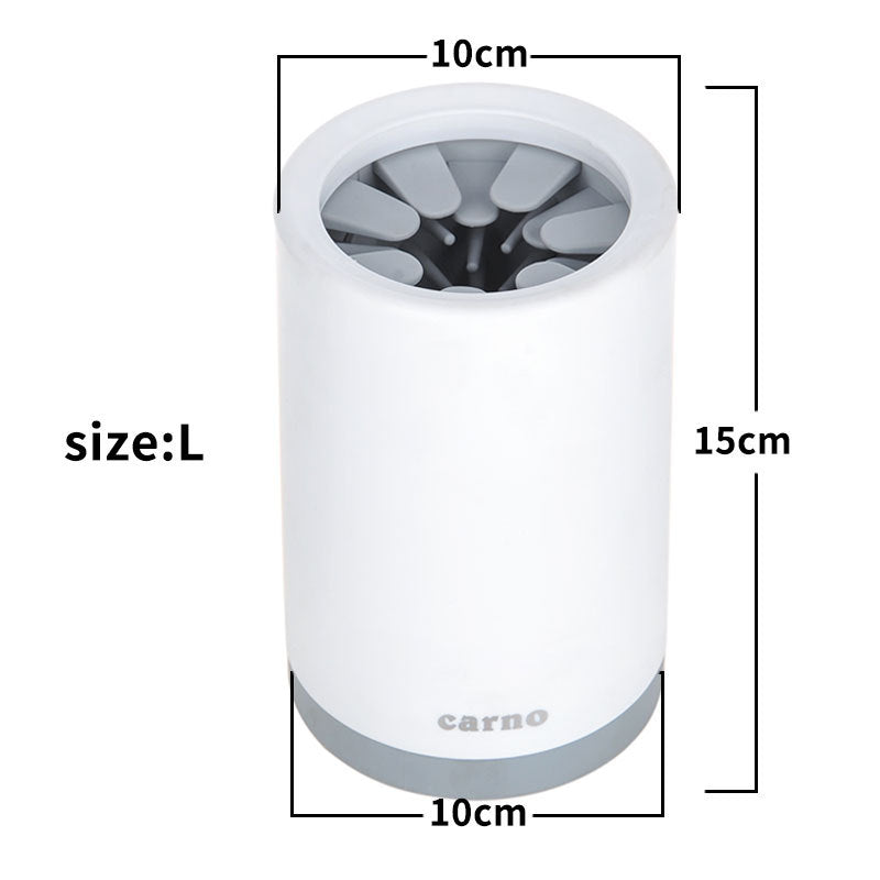 Portable Pet Paw Cleaner Cup Soft Silicone Comb - Nestkin Store