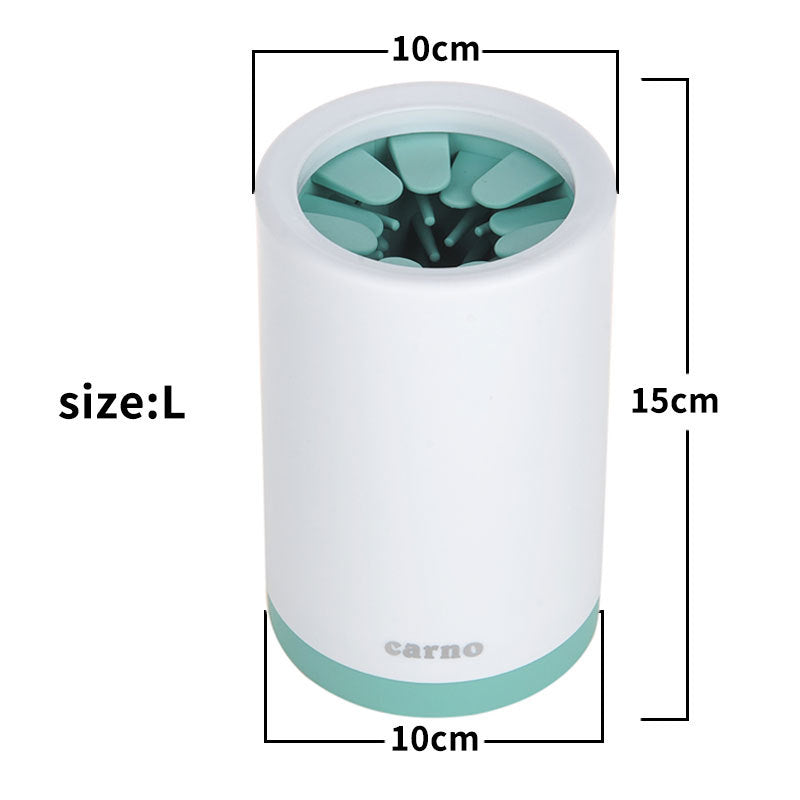 Portable Pet Paw Cleaner Cup Soft Silicone Comb - Nestkin Store