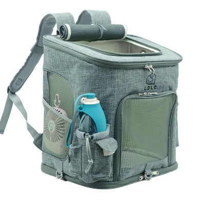 Transparent Portable Cat Backpack Pet Bag - Nestkin Store