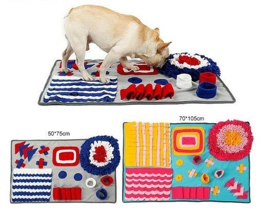 Pet Sniffing Pad Training Blanket Feeding Mat Dog Foraging Skills Toys Pet Activity Training Blanket - Nestkin Store