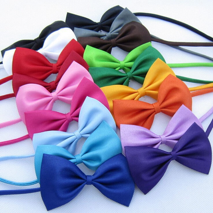 1 piece Adjustable Dog Cat bow tie neck tie pet dog bow tie puppy bows pet bow tie different colors supply - Nestkin Store