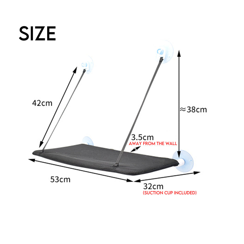 Suction cup pet hanging bed - Nestkin Store