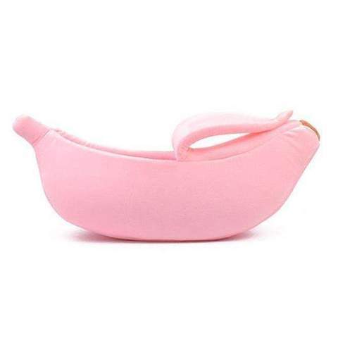 Pet House Dog Bed Banana Shape Dog House Cute Pet Kennel Nest Warm Dog Sofas Sleeping Bed - Nestkin Store