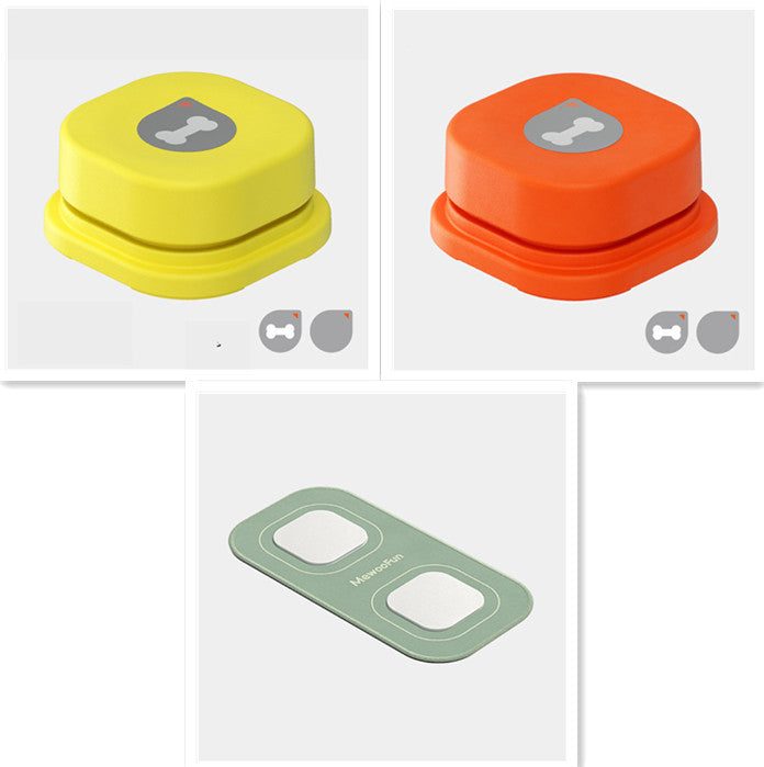 4 Colors Pet Communication Button One-click Prevent Physical Inactivity Recordable Dog Talking Button Toy Cat Toy Pet Products - Nestkin Store