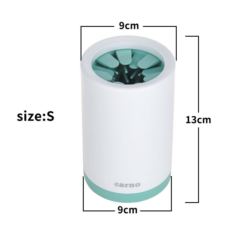 Portable Pet Paw Cleaner Cup Soft Silicone Comb - Nestkin Store