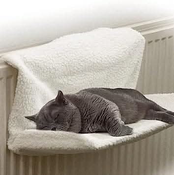 Cat Small Dog Pet Radiator Bed Warm Fleece - Nestkin Store